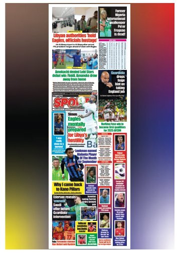 COMPLETE SPORTS - MONDAY, OCT 14, 2024