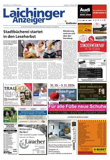 12.10.2024 Laichinger Anzeiger