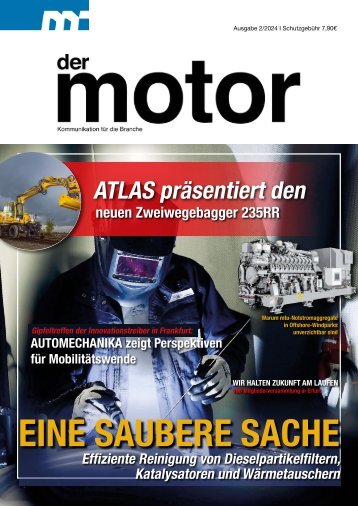 der motor – Ausgabe 2/24 – Kommunikation für die Branche