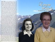 Laura Woeste - Stevenson Funeral Home