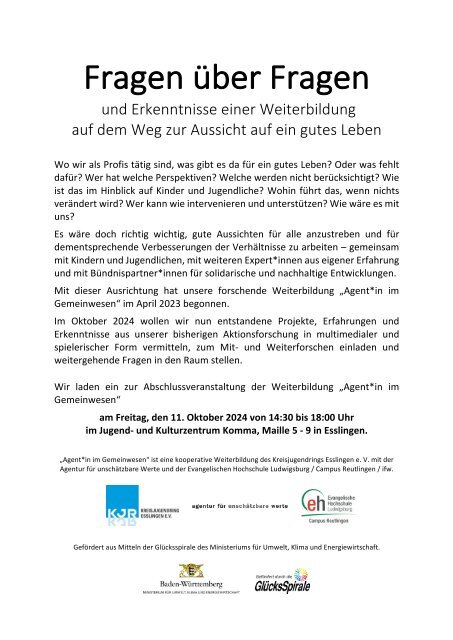 Fragen über Fragen