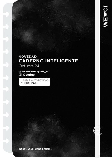 Lanzamentos Octubre - Cuaderno Inteligente 24