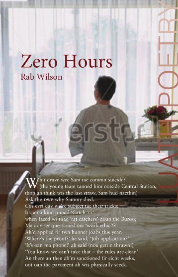 Zero Hours by Rab Wilson sampler