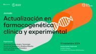 Actualización en farmacogenética clínica y experimental