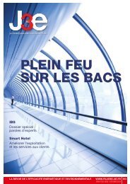 J3e d'octobre 2024 : Plein feu sur les BACS