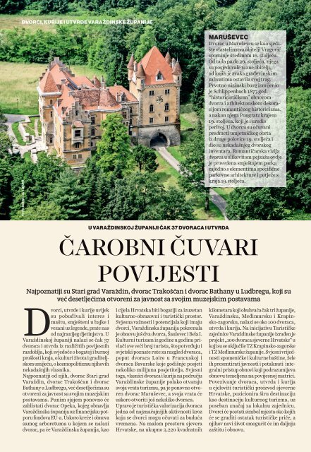 Varaždinska županija - Destinacija s pričom