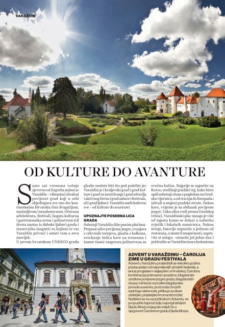 Varaždinska županija - Destinacija s pričom