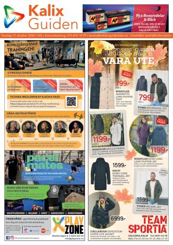 KalixGuiden vecka 42, 2024