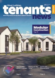 West Lothian Tenants News Autumn Winter