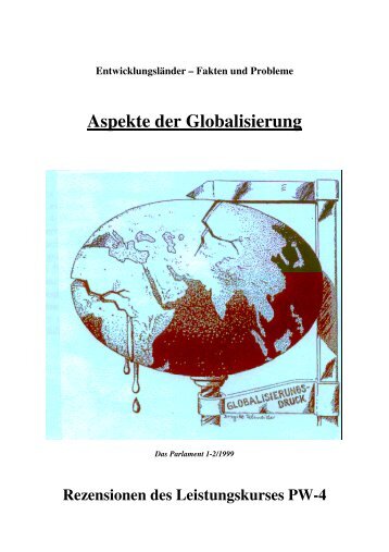 Fakten und Probleme Aspekte der Globalisierung