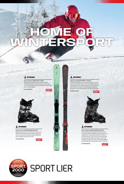Sport Lier SPORT 2000 Preishelden Winter 2024