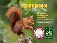 Mauritiushof Naturmagazin Oktober 2024