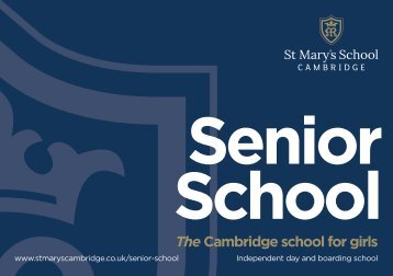 Senior School Prospectus