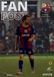 Fanpost FC Vertex Bruckhäusl