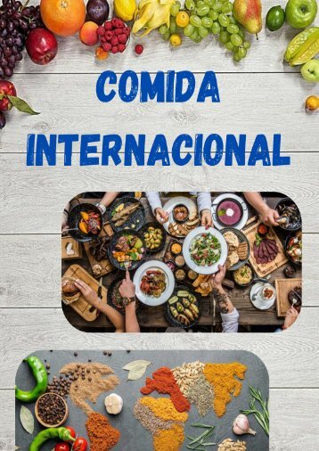 GASTRONOMÍA TÍPICA ESPAÑA Y PORTUGAL