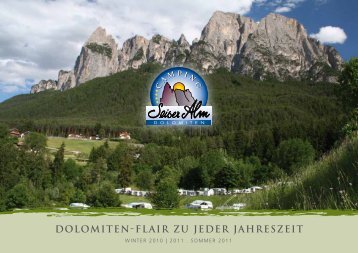 DIE DOLOMITEN - Camping Seiser Alm