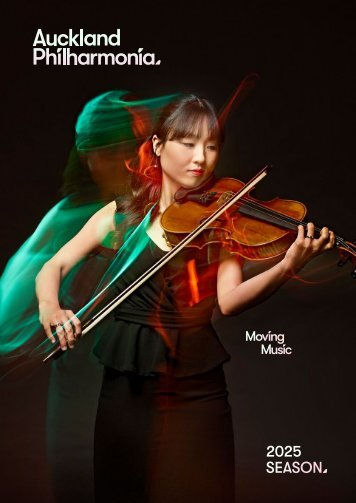 Auckland Philharmonia Season Brochure 2025