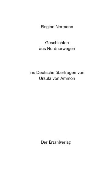 Leseprobe: Geschichten aus Nord-Norwegen