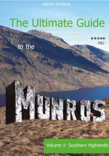 The Ultimate Guide to the Munros Vol 1 by Ralph Storer sampler