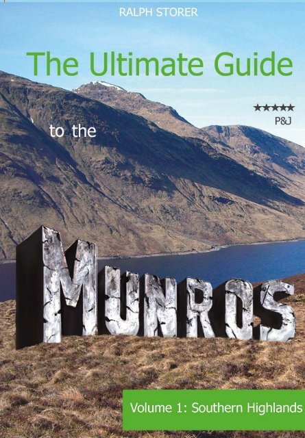 The Ultimate Guide to the Munros Vol 1 by Ralph Storer sampler