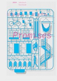 Promises – Das Jahrbuch der KIT-Fakultät für Architektur 2024