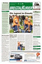 Ausgabe 07. November 2012 - in Furtwangen