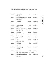 NÖ RAUMORDNUNGSGESETZ 1976 (NÖ ROG ... - Bauordnungen