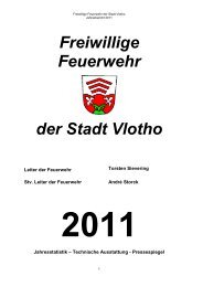 2011 - Feuerwehr Vlotho - Hauptfenster