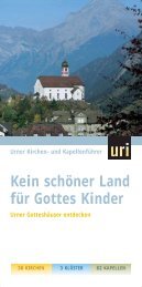Urner Kirchen- und Kapellenführer