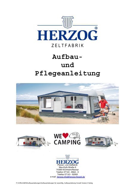 Aufbau - Herzog