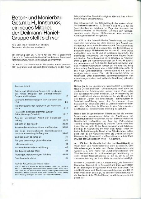 Neues auf dem Bohrwagensektor - Deilmann-Haniel Shaft Sinking