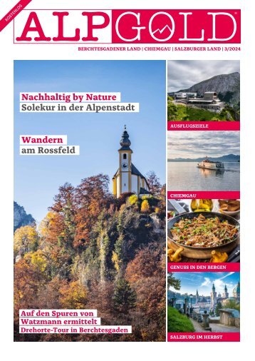 ALPGOLD Magazin Herbst 2024