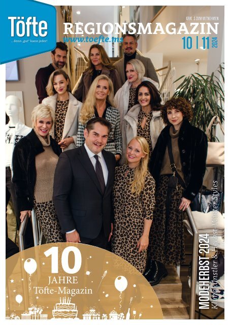 Töfte Regionsmagazin Oktober / November 2024