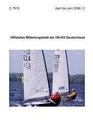 Ihre Werbung - OK-Jolle