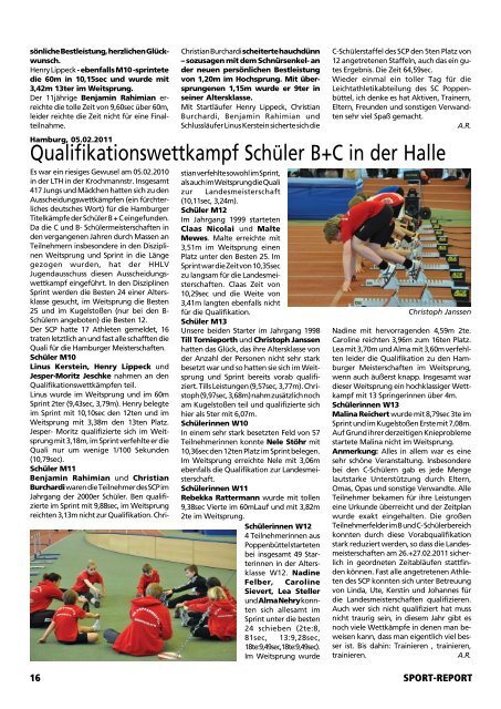 sport-report - SC Poppenbüttel von 1930 e.V.