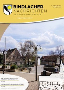 Bindlacher Nachrichten - Ausgabe 19.10.2024