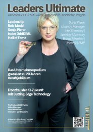 LEADERS ULTIMATE Edition mit Leadership-Vorbild Sonja Pierer 