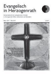 Evangelisch in Herzogenrath - Evangelische Kirchengemeinde ...