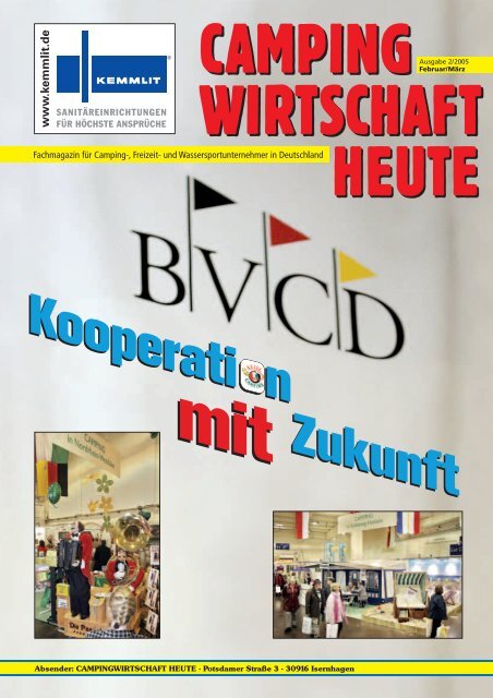 BVCD CAMPING FORUM - Campingwirtschaft Heute