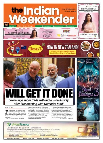 The Indian Weekender | 18 October 2024