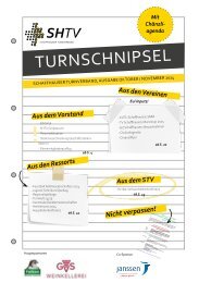 Turnschnipsel Oktober / November 2024