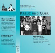 kinder-kirchen- erlebnis-tage - Ev-luth. Kirchengemeinde Hannover ...