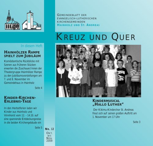 kinder-kirchen- erlebnis-tage - Ev-luth. Kirchengemeinde Hannover ...