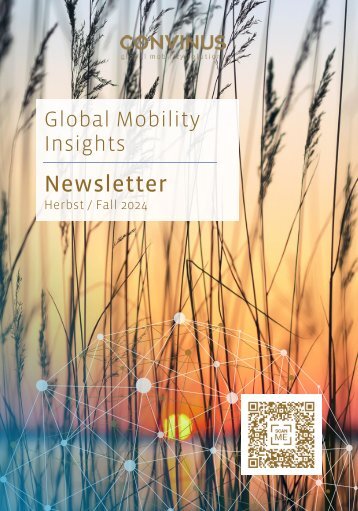 CONVINUS Global Mobility Insights NEWSLETTER Herbst / Fall 2024