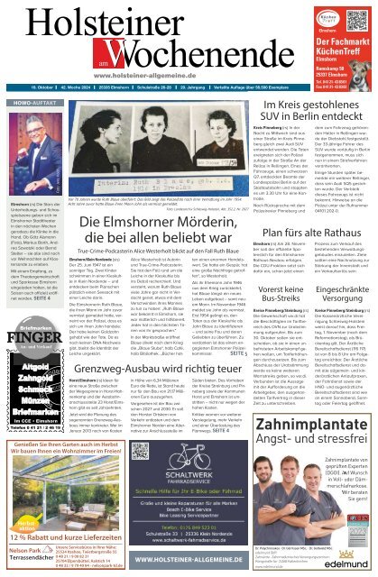 Holsteiner am Wochenende 42 2024