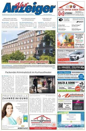 Ihr Anzeiger Bad Bramstedt 42 2024
