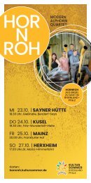 Hornroh Modern Alphorn Quartet