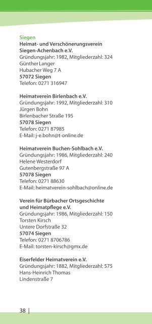 Heimatarbeit im Kreis Siegen-Wittgenstein - Heimatbund Siegerland ...