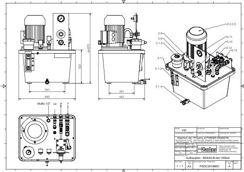 Geräteliste / Partslist - Parker Hannifin Corporation