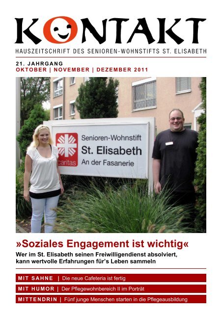 Soziales Engagement ist wichtig« - Senioren-Wohnstift St. Elisabeth